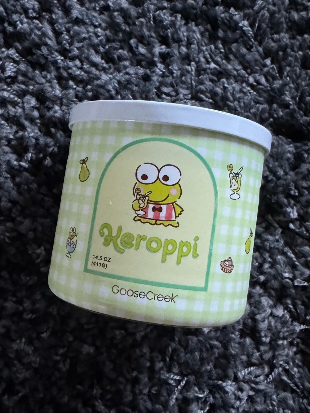 Goose Creek Keroppi Hello Kitty 3-Wick Candle